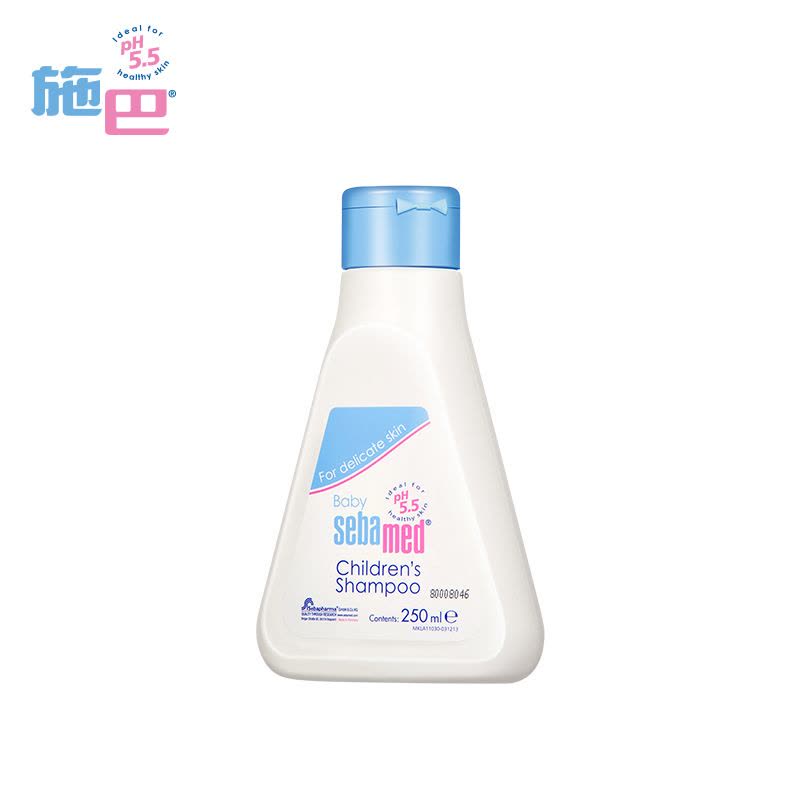 施巴(Sebamed)儿童洗发液250ml 儿童婴儿宝宝洗发水 洗发露 无硅油儿童洗发水 德国原装进口图片