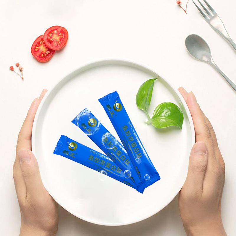 鹤王胶原蛋白粉液态饮正品小分子肽片抗糖水解口服液鱼胶精华粉