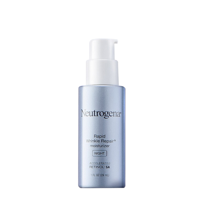 露得清维a醇抗皱修护晚霜29ml视频