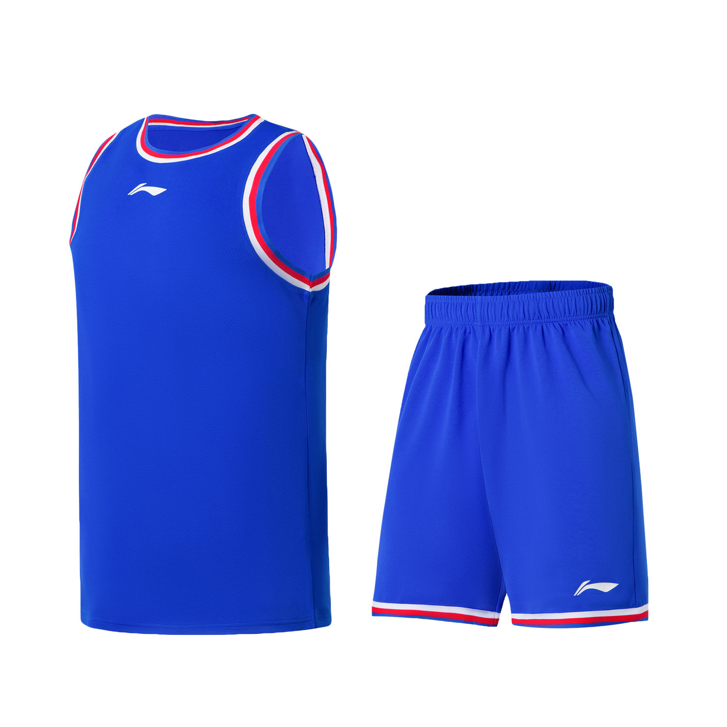 李宁篮球比赛套装男士新款篮球系列男装上衣裤子针织运动服