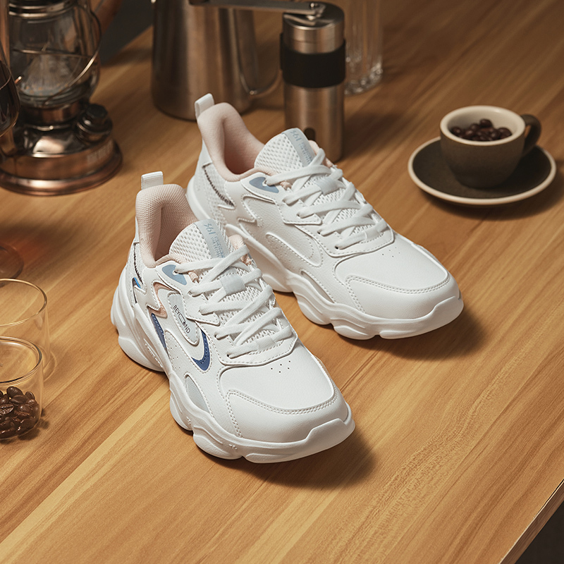 361°女鞋运动鞋新款女复古文化鞋百搭舒适老爹鞋