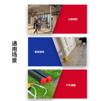 万克宝原装正品耐磨刻度清晰高精度双色盒式纤维皮尺
