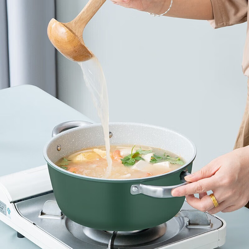 德铂(Debo)DEP-838凡尔纳(汤锅)煲汤炖煮熬粥汤奶锅22cm高清大图