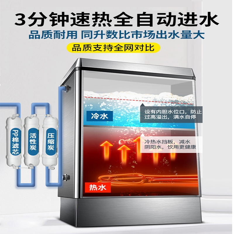 志高(chigo)电热开水器商用全自动开水机开水器
