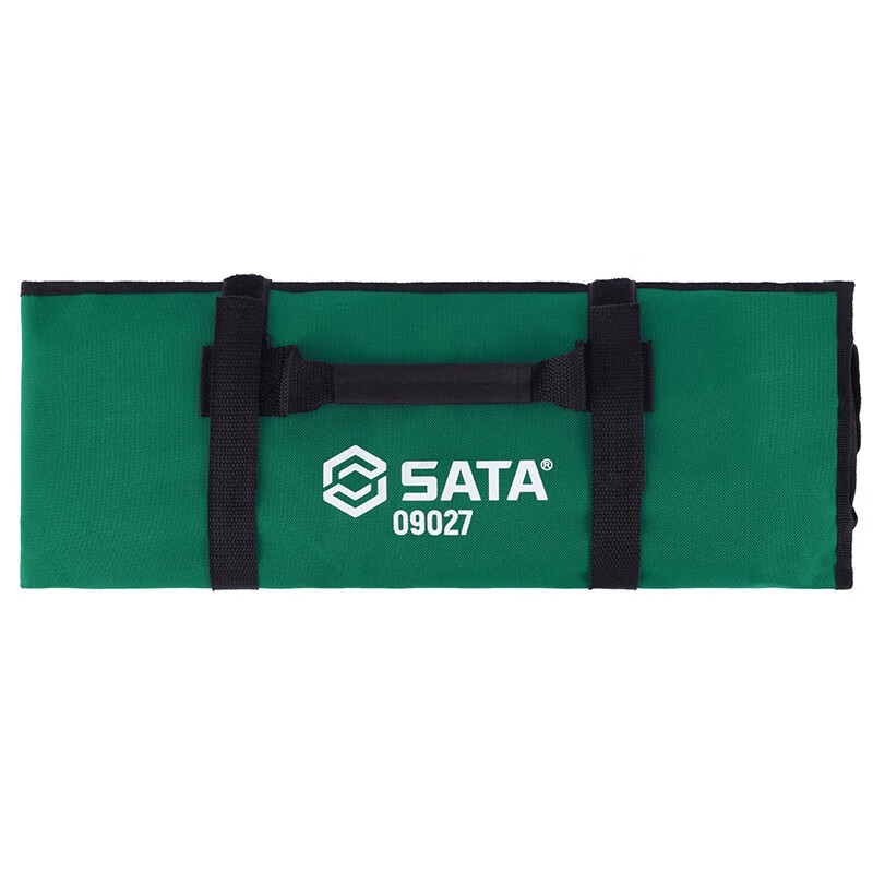 世达(SATA)23件套公制全抛光两用扳手组套(挂袋)09027高清大图