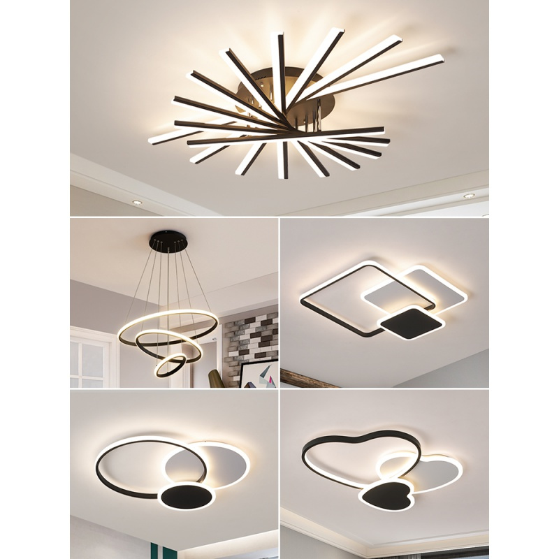 2020年新款客厅灯闪电客简约现代大气led吸顶灯创意北欧卧室灯灯具