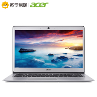 宏碁Acer蜂鸟Swift1 SF113 13.3英寸微边框金属便携轻薄本笔记本电脑(四核N3450 4GB 128GB IPS屏 指纹识别 银色)学生商务办公本