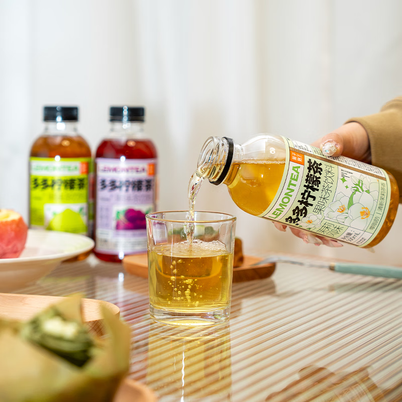 果汁熟了 多多柠檬茶茉莉风味 500ml15瓶 箱高清大图
