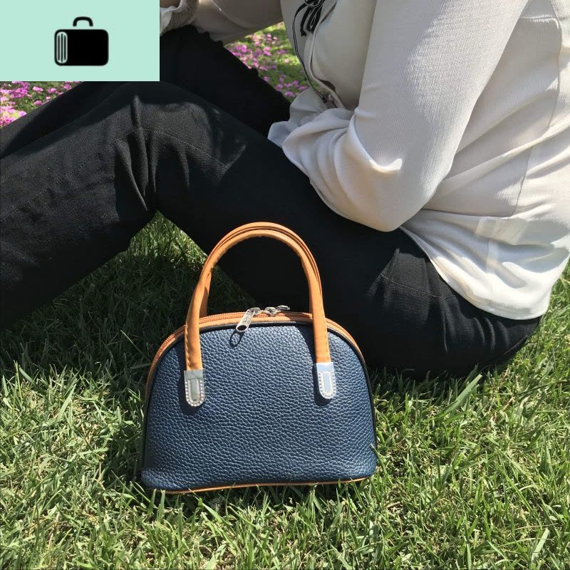 中老年贝壳手拎包包小逛街轻便送妈妈婆婆买菜逛街装手机钥匙零钱NEW LAKE女斜挎包图片