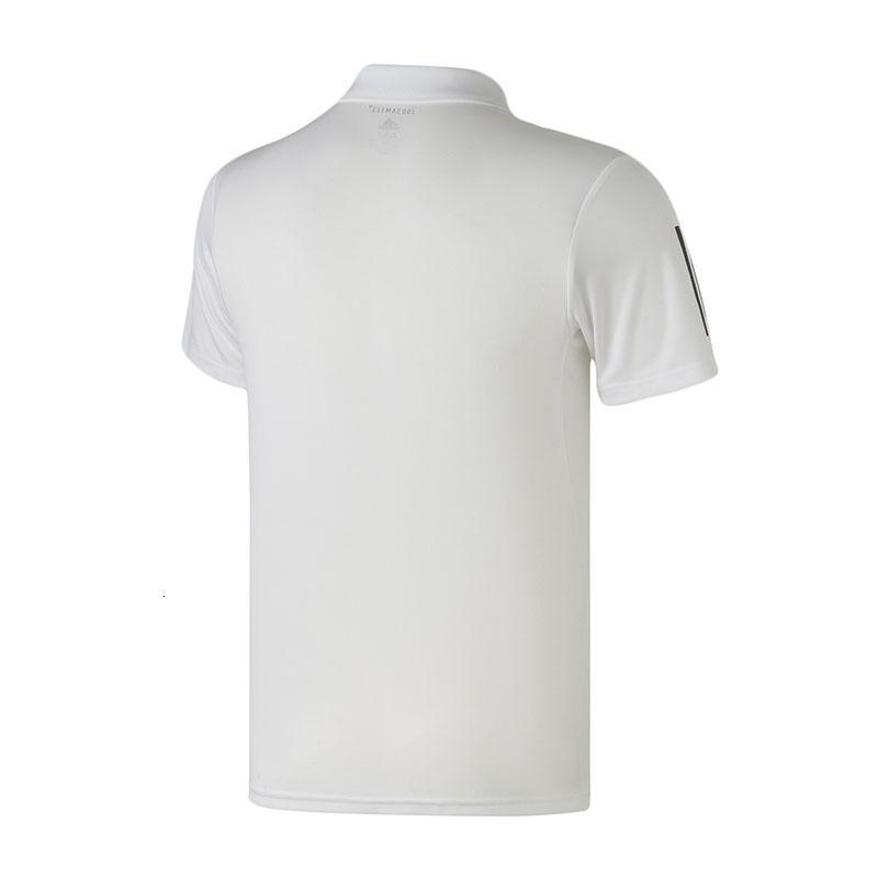 阿迪达斯男服短袖POLO衫短袖翻领休闲运动服DU0849