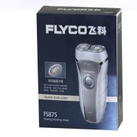 飞科(FLYCO) 电动剃须刀 FS875充电式 旋转式双刀头贴面刀网刮胡刀 刀头水洗男士剃须刮胡刀txd