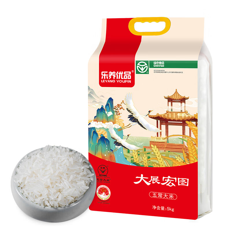 乐养优品五常大米 大展宏图5KG高清大图