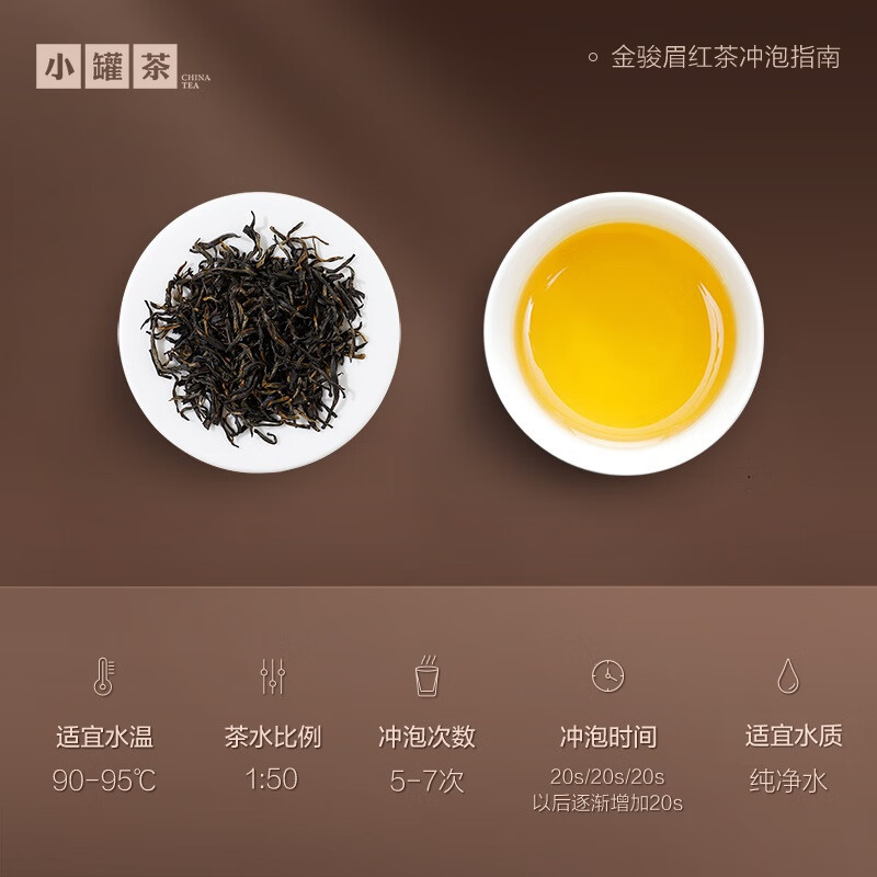 小罐茶 大师系列·金骏眉茶10罐装4.0版A 40g高清大图