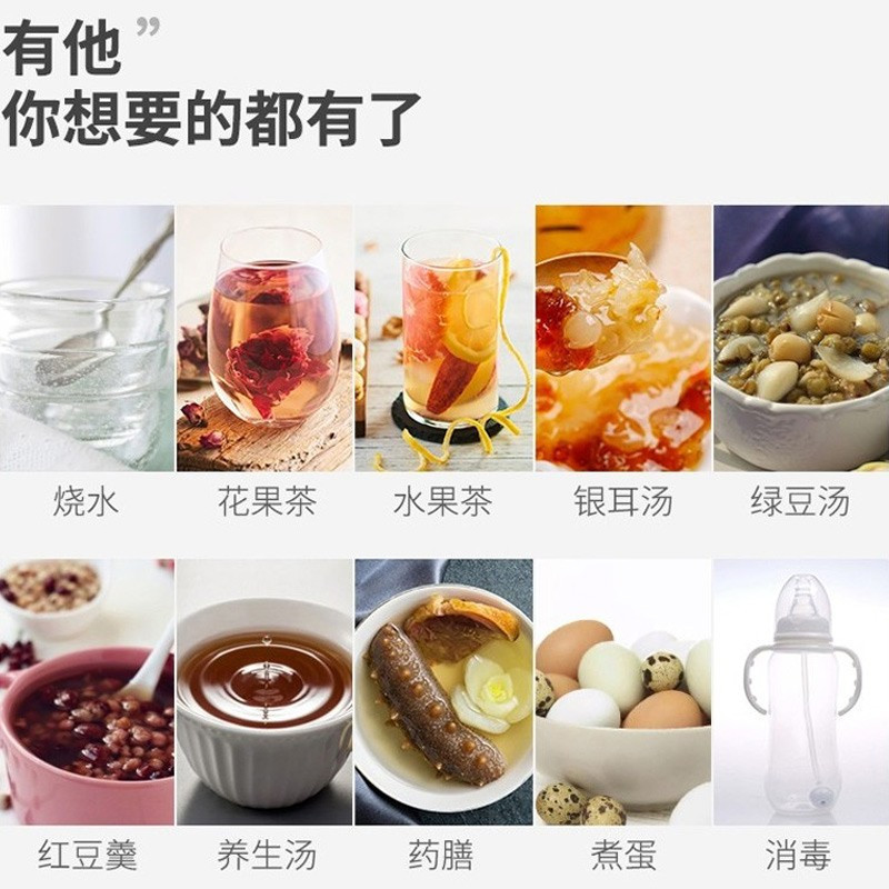 苏泊尔(SUPOR)养生壶燕窝多功能加厚高硼硅玻璃煮茶器1.5L/升容量电水壶电热水壶花茶壶触屏式SW-15Y06