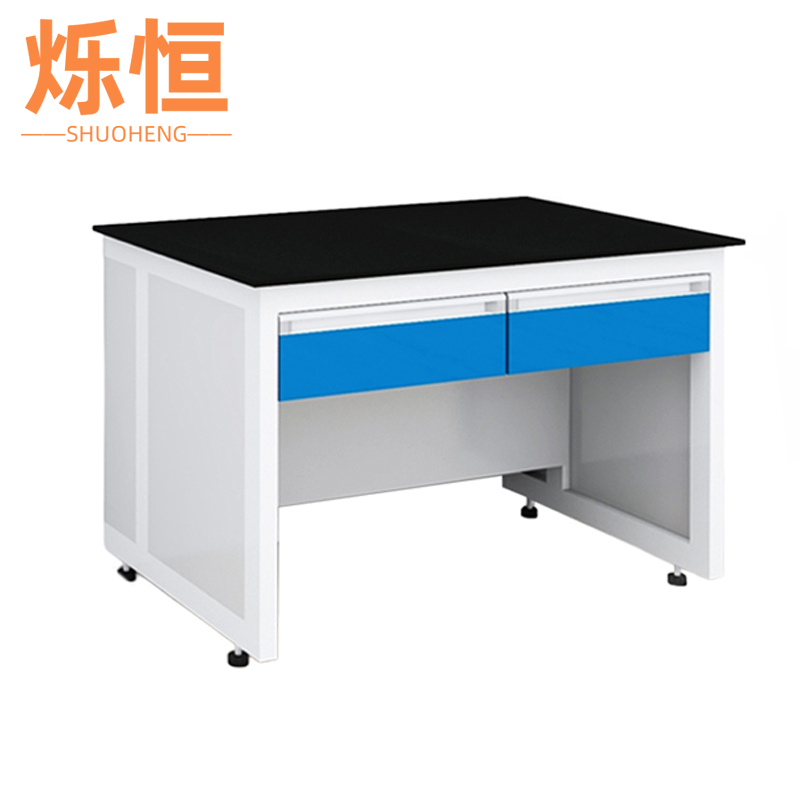 烁恒实验桌二抽台高清大图