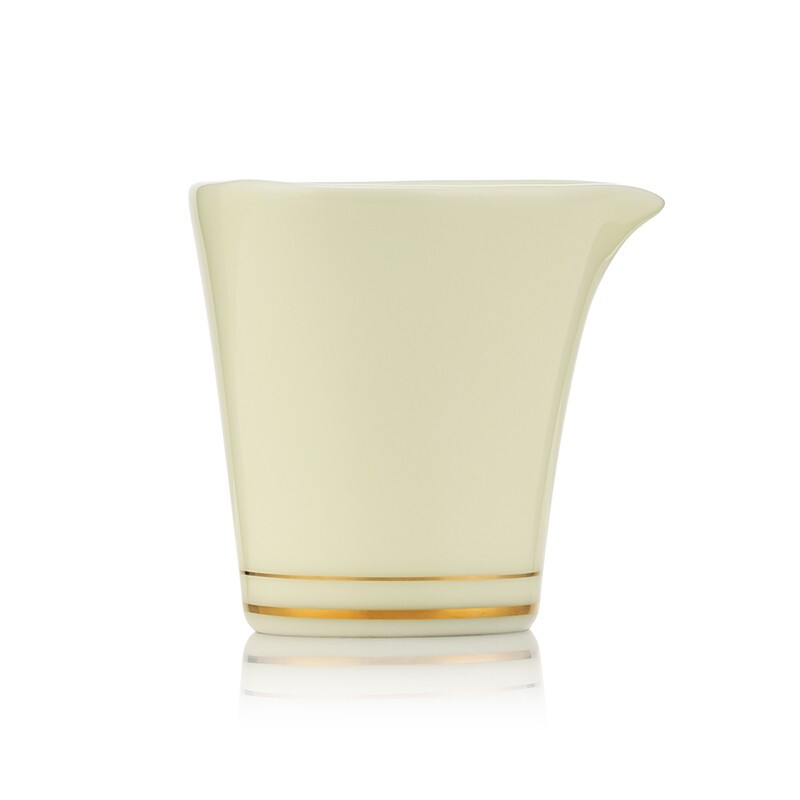 菲米生活沐兮羊脂玉瓷茶具套装(玉脂黄)FM-CJ2119(玉脂黄)高清大图