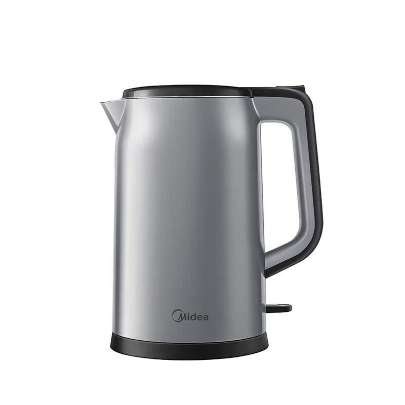 美的(Midea) 1.7L大容量电热水壶 MK-MS1732 灰色图片