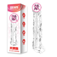 取悦小钢炮男士加粗加长套阴茎套男用增大延时器具男性系列穿戴式增粗增长空心假阳具夫妻性生活男女共用情趣玩具狼牙棒成人性用品
