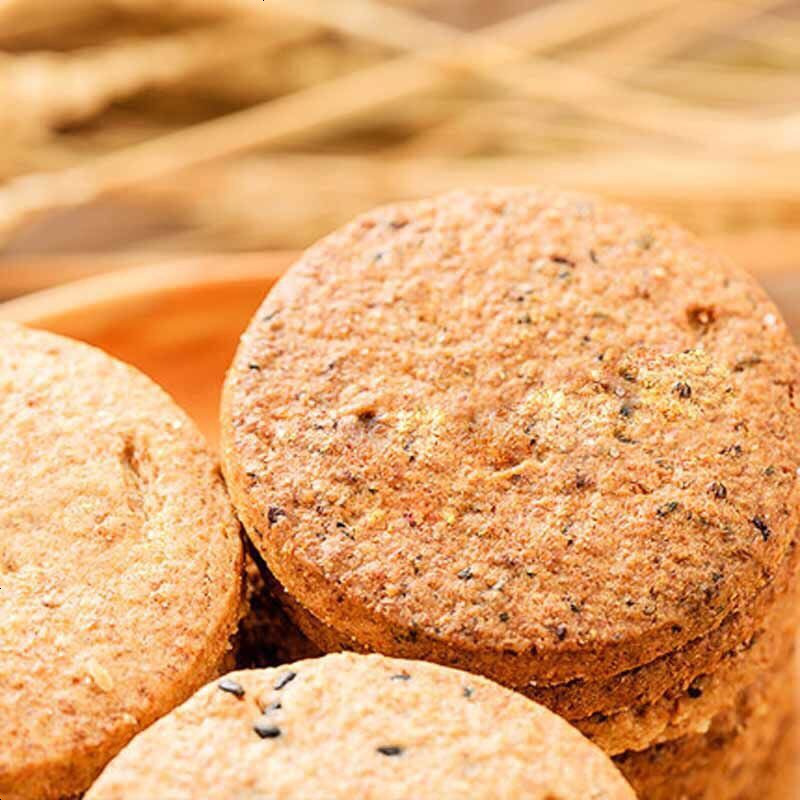 小不点紫薯燕麦饼干整饱腹粗粮无糖木糖醇饼干早餐代餐食品3斤紫薯