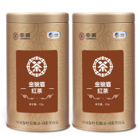 中茶 茶叶 红茶 蜜香型金骏眉 精品罐装 125g*2罐