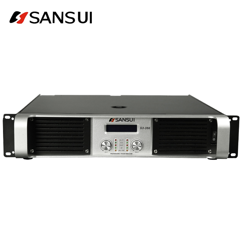 SanSui/山水 S3-350家用功放KTV功率放大器家庭卡包音箱功放机