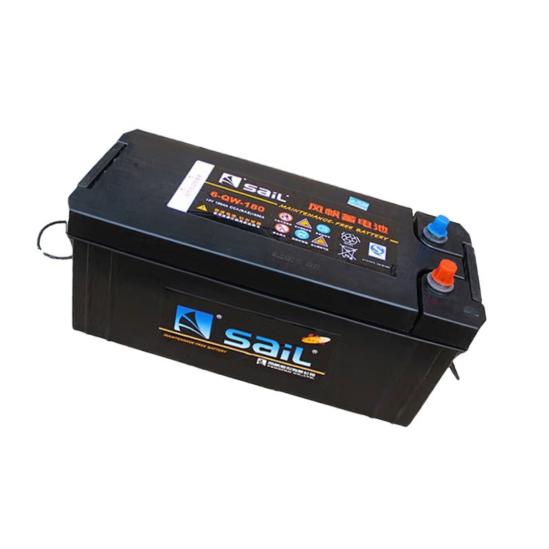风帆(sail)蓄电池6-QW-180徐工QY25KJ 重庆铁马CQ1190 XC2300 XC2200