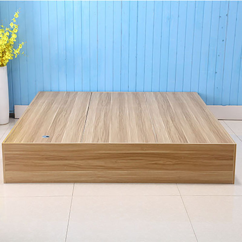 dxbg现代简约板式床15榻榻米床18米双人床高箱储物床收纳床衣柜角柜