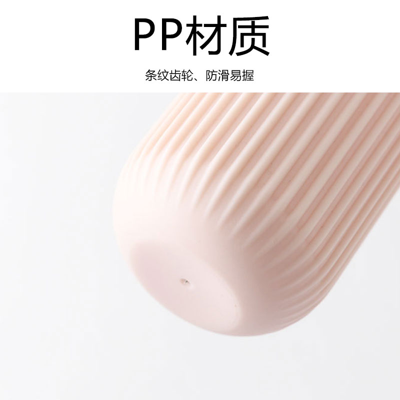 旅行牙刷收纳盒便携套装漱口刷牙杯子家用牙膏牙缸洗漱套装盒 三维工匠 旅行牙刷杯米色洗漱杯高清大图