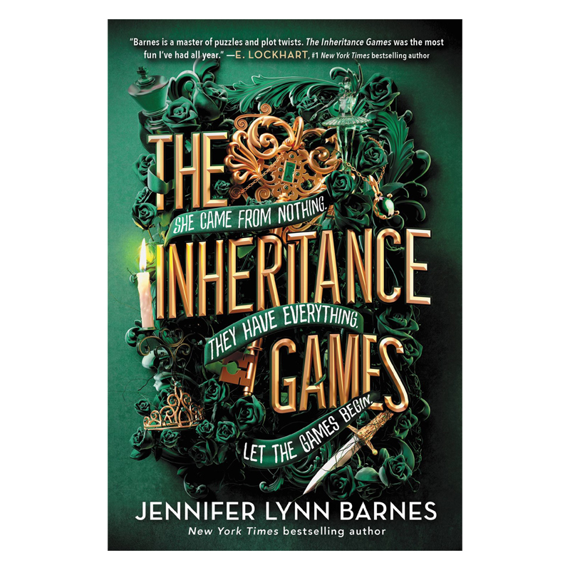[正版]遗产游戏 英文原版 The Inheritance Games #1 詹妮弗·巴恩斯 美版 悬疑推理小说高清大图