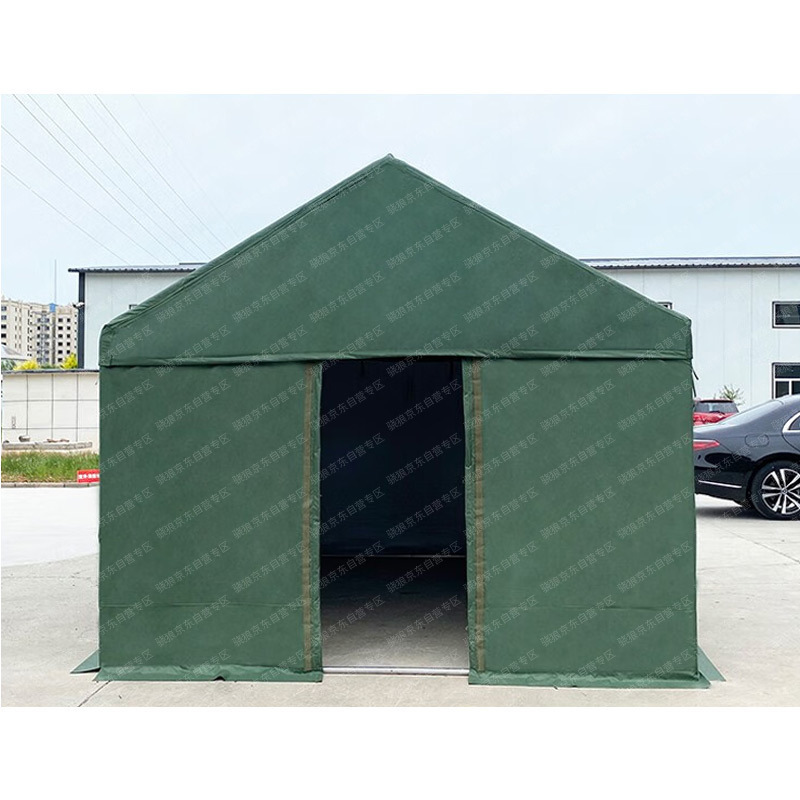 骁狼(XIAOLANG)三层加棉帐篷户外救援救灾防雨加厚帐篷5×6米 住12人