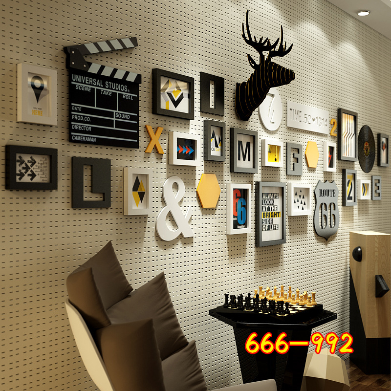 直播背景墙直播背景布拍照男女直播间主播背景装饰背景墙壁纸3d立体