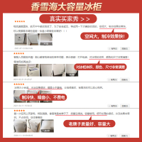 香雪海 迷你冰柜 冰柜小型家用 母乳储藏冷柜 一级能效 冷藏冷冻转换 迷你单温柜 小冰柜 BD/BC-45S108