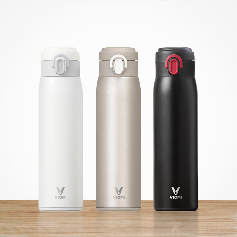 VIOMI/云米弹盖保温杯 316不锈钢 真空460ml 学生情侣便携办公弹盖 保温杯 水杯 随手杯 保温杯不锈钢 杯子