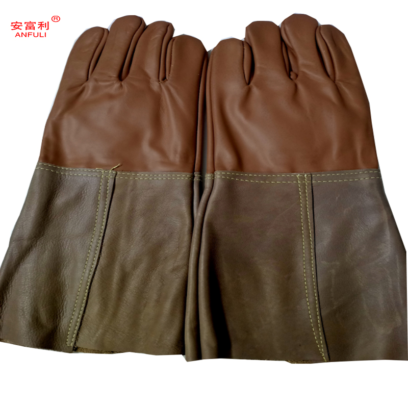 安富利长皮手套 均码/双高清大图