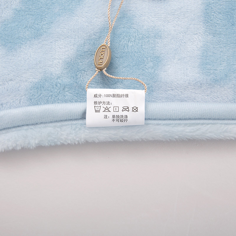 罗莱 临风听海法兰绒毯180*200cm高清大图