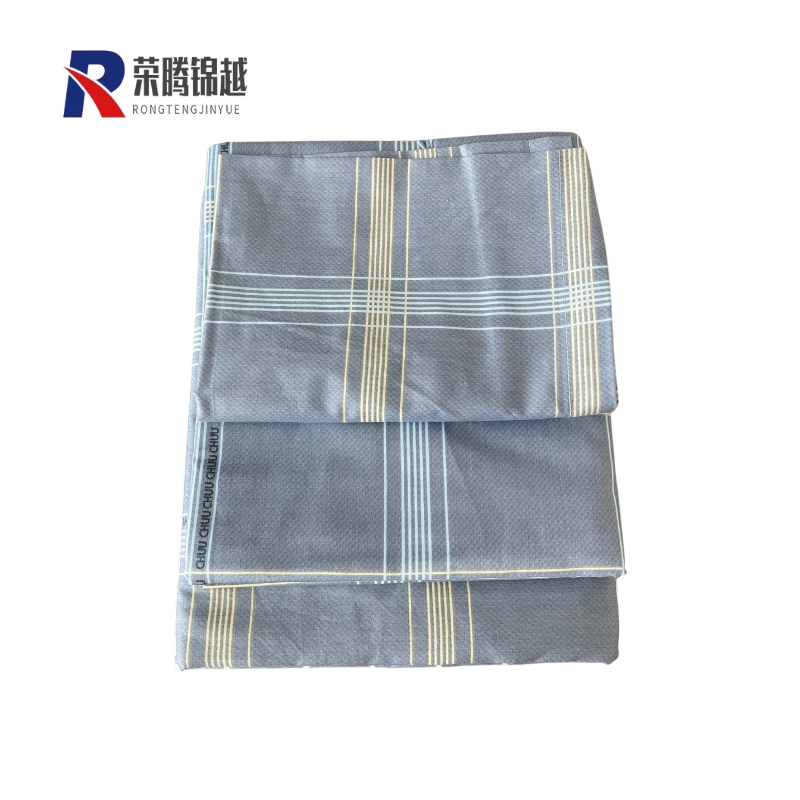 荣腾锦越 三件套(全棉简约格子)1.5床用 套高清大图