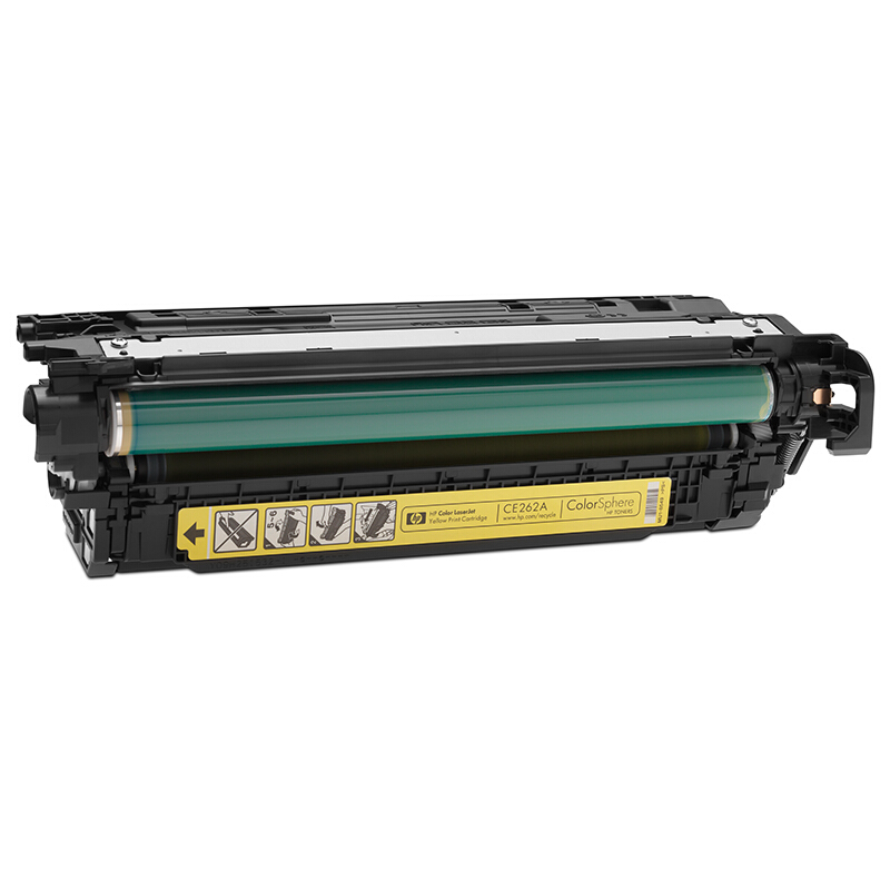 惠普(HP)CE262A 黄色硒鼓 648A(适用Color LaserJet CP4025 CP4525)高清大图
