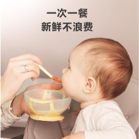 美的（Midea）辅食绞肉机 LZ20Easy201A 婴儿宝宝辅食 迷你料理机 家用搅拌机蔬果泥绞馅碎菜碎肉机 粉红色