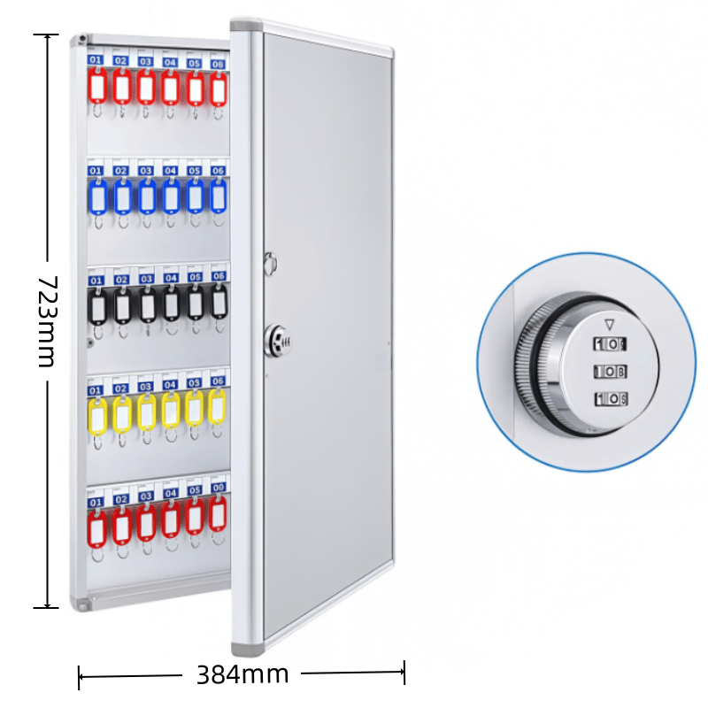 鑫木樽钥匙存放箱120位个高清大图