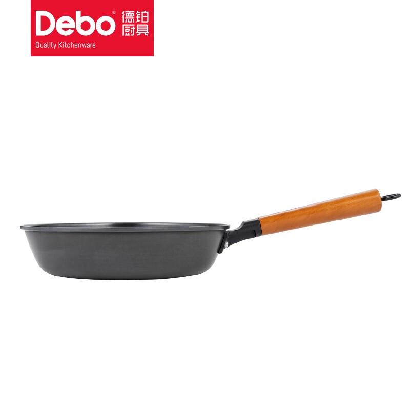 德铂(Debo) 锅具套装无涂层煎炒铁锅汤锅三件套 DEP-701 富兰克林/套高清大图