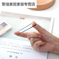 家柏饰(CORATED)高弹力不伤性儿童绳女黑扎头圈头绳头饰饰橡皮筋