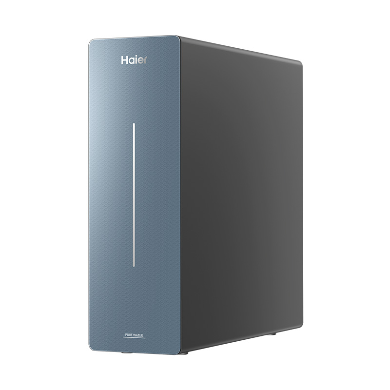 海尔(Haier)净水器 鲜活水自净化P7抑菌0阻垢1400G反渗透真8年长效RO膜 智能龙头UV抑菌厨下净水机R501高清大图