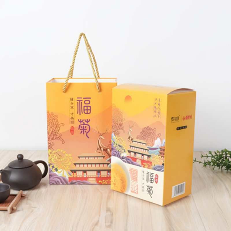 雯海钏 福菊双盒装08礼品