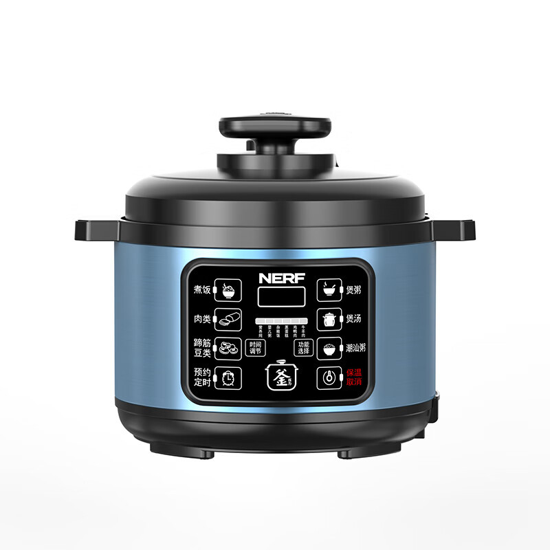 拉尔弗(Nerf) 5L大容量电压力锅AX50-9029A 蓝色*