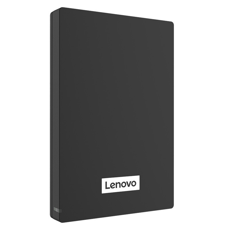 联想(Lenovo) 移动硬盘2T USB3.0高速传输便携 NAS外接硬盘 F308 2.5英寸黑色