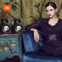 JBL CM102多媒体书架音响电脑2.0蓝牙音箱 台式迷你HIFI低音