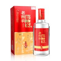 老窖农白酒 480mL 浓香型粮食酒 婚宴喜酒礼盒装 整箱6瓶