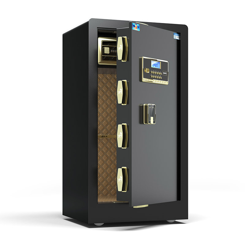 虎牌保险柜80cm单门大型办公悦虎新品电子密码防盗保管柜全钢入墙保险