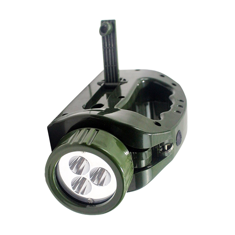 华珩 手摇充电巡检强光灯 XCL6022 3W 220*87*120mm(套)