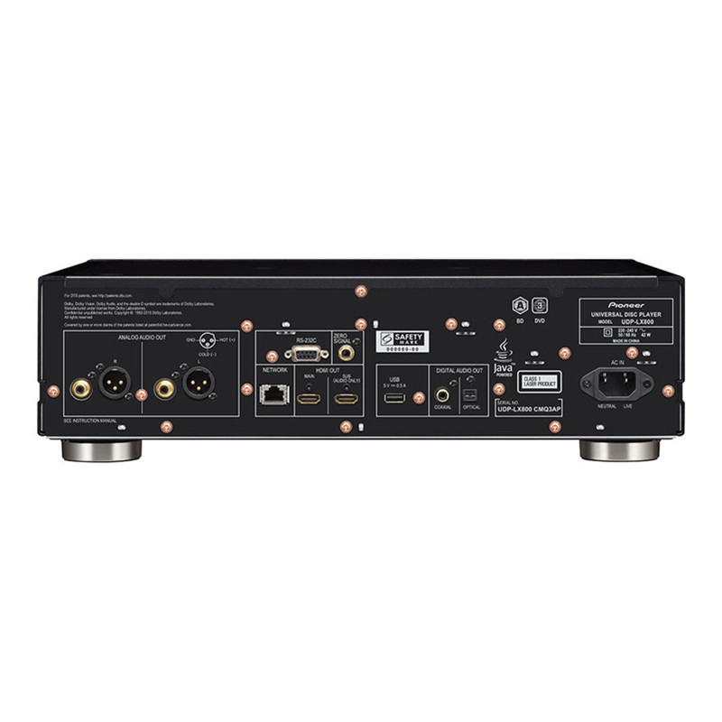 先锋(PIONEER) UDP-LX800 UHD 4k 蓝光播放机蓝光DVD影碟机3D播放器